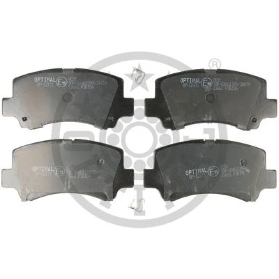 Imagen de OPTIMAL BP 12171 Juego de pastillas freno Eje delantero con avisador acústico desgaste SUZUKI: Wagon R+ II Hatchback, I Hatchback