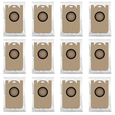 Imagen de REYEE Pack de 12 para Honiture Q6 SE, Q5, Q6, Pro, Laresar L6 Imou L11 Airrobo T10+, Neabot N2 tela no tejida, aspiradora, bolsas polvo, piezas repuesto