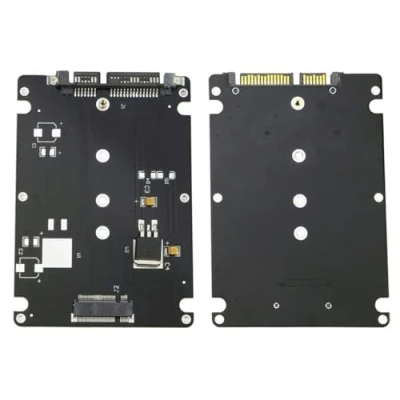 Imagen de Bolwins H38S M.2 SSD (B+M) NGFF (SATA) a 2.5&quot; SATA III adaptador tarjeta carcasa