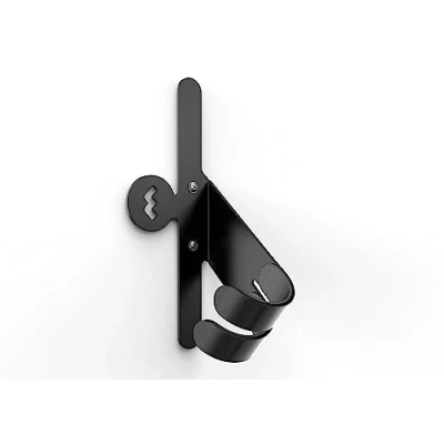 Imagen de Meliconi MyBike Soporte de Pared Universal para Bicicletas, Interiores y Exteriores, Acero Premontado, 2 Adhesivos Protectores Pared, Carga 30 kg, Made in Italy