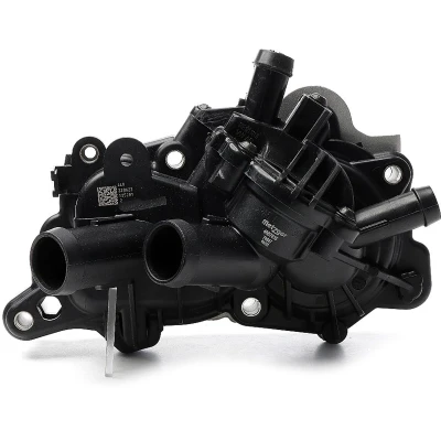 Imagen de METZGER 4007035 Bomba de agua con junta termostato mecánico carcasa (cárter) VOLKSWAGEN: Golf 7, Polo V Hatchback, SEAT: Leon III Hatchback