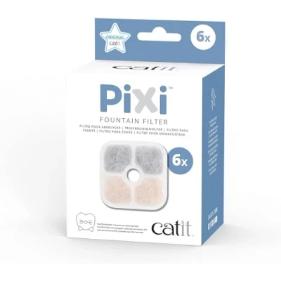 Imagen de Catit Pixi Filtro para bebederos fuente, 3 unidades