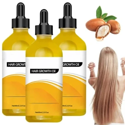 Imagen de 3 Piezas Neviux Aceite Natural para El Crecimiento del Cabello,Aceite Cabello,Suero Cabello,Crecimiento Capilar Cabello Seco Y DañAdo