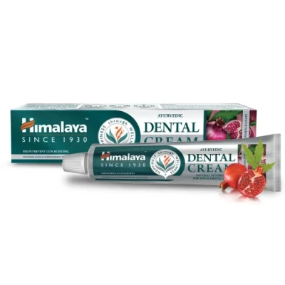 Imagen de Himalaya Crema de dientes Herbals Dental Cream (ZAHN CREME), 100 g, antiinflamatoria, antihinchazón, protección las encías, cuidado dental, higiene (el embalaje puede variar)