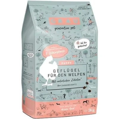 Imagen de Grau Comida Seca para Cachorros Carne de Ave, 1 envase (1 x 3 kg), sin Gluten, tu Cachorro
