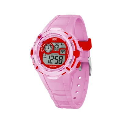 Imagen de ICE WATCH digit explorer Lovely pink Reloj rosa para Niña con Correa de silicona 023268 (Small)