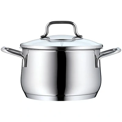Imagen de WMF Olla Baja, Acero Inoxidable Pulido, 16 cm
