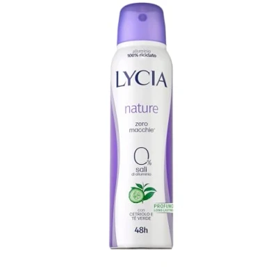 Imagen de Lycia Deo Nature Spray antiolores sin sal de aluminio, 150 ml