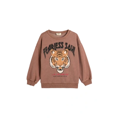 Imagen de Koton Sudadera para niños, Talla: 9 10a, Brown