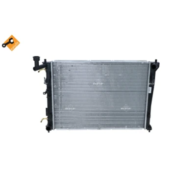Imagen de NRF 53931 Radiador, refrigeración del motor Aluminio 600 455 17 con piezas de montaje Aletas soldadas HYUNDAI: i30 I Hatchback