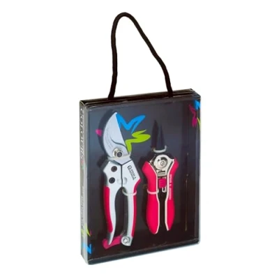 Imagen de Spear &amp; Jackson CUTTINGSET9P Juego de tijeras podar y corte color rosa