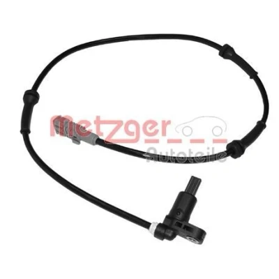Imagen de METZGER 0900060 Sensor de ABS Eje trasero, derecha, trasero izquierda inductivo PEUGEOT: 206 Hatchback, SW, 206+ Hatchback