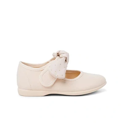 Imagen de Pisamonas LAZO Puntitos Zapatos de bebé para niños, Talla: 24, Beige
