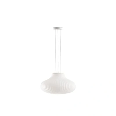 Imagen de Faro ISABELLE Lámpara de techo colgante Globe 50 cm, color blanco mate