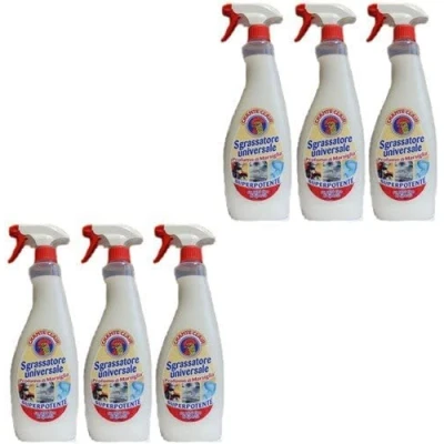 Imagen de Chante Clair Sgrassatore Limpiador desengrasante universal Superpotente 625, 6 unidades