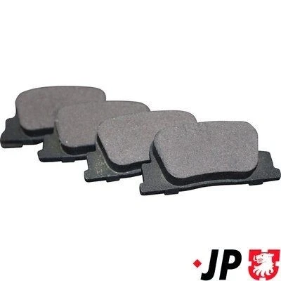 Imagen de JP GROUP 4863700610 Juego de pastillas freno Eje trasero excl. contacto avisador desgaste TOYOTA: Prius II Liftback