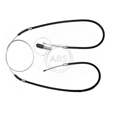 Imagen de A.B.S. K10415 Cable de Freno Mano 2566 Tambor PEUGEOT: J5 Camión plataforma/Chasis, Furgón, Bus, CITROËN: C25 Furgón