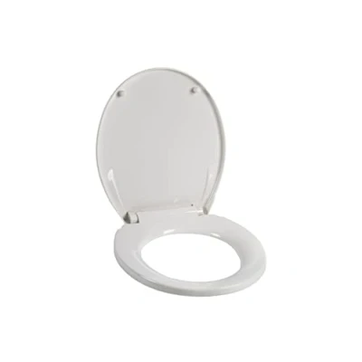 Imagen de Cofan Tapa WC Medidas 40,4 x 35,6 cm Fabricada en Polipropileno Blanco