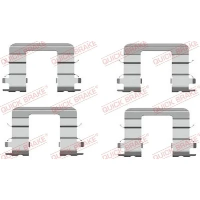 Imagen de QUICK BRAKE 109 1696 Kit de accesorios, pastillas frenos KIA: Picanto I