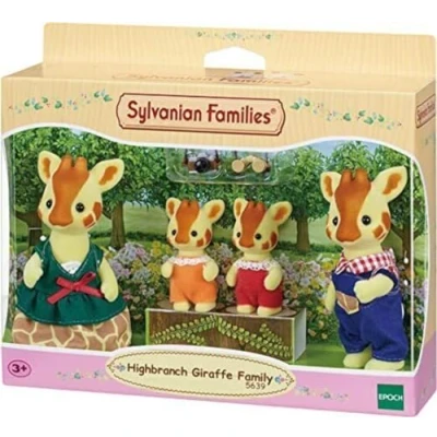 Imagen de Sylvanian Families 5639 Familia Jirafa Casa de muñecas