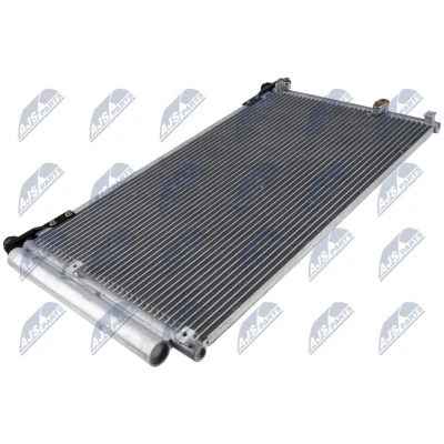 Imagen de NTY CCS HD 029 Condensador con secador Aluminio 648mm R134a, R1234yf HONDA: Civic VIII Berlina (FD, FA) 1.8 EXS Flex, 2005 2013