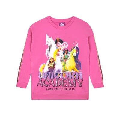 Imagen de Academia Unicornio Sudadera Niña Jersey Rosa 10 11 años
