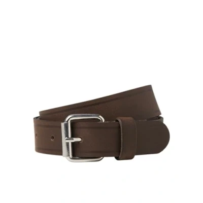 Imagen de JACK &amp; JONES Jacpeet Belt Cinturón sintético, Color marrón, 90 Hombres
