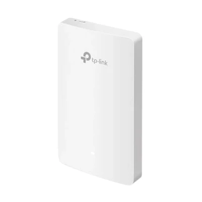 Imagen de TP Link EAP235 Wall Omada AC1200 WLAN Punto de acceso Gigabit para pared, velocidad LAN hasta 1167 Mbit /s, SDN, 4 puertos Gigabit, Administración Central, Fácil Instalación