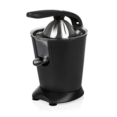 Imagen de Princess 201853 Exprimidor de cítricos · 160 W Brazo palanca profesional, Cono universal, Edición Especial, Acero Negro