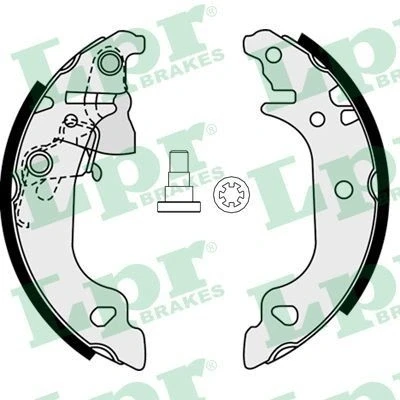Imagen de Kit de zapatas SAMKO 87920