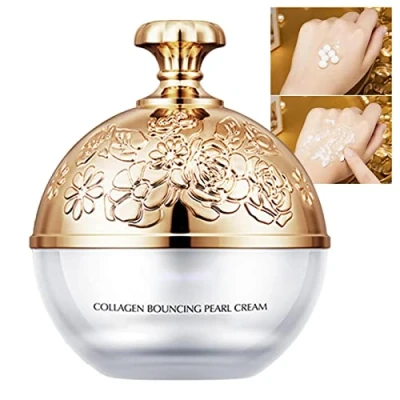 Imagen de crema facial Perla Rebotante Eliminadora de Arrugas Para la Reparación Cara,La hidratante e iluminadora 30 g ayuda a reafirmar, suavizar y nutrir piel las Xiaoxin