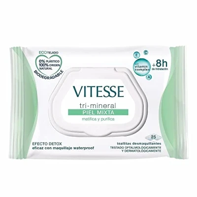 Imagen de VITESSE Toallitas Desmaquillantes Piel Mixta (25 Unidades)