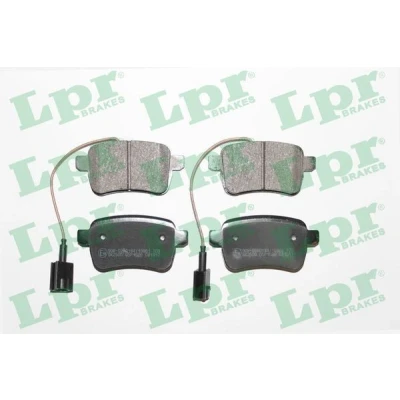 Imagen de LPR 05P1596 Juego de pastillas freno ALFA ROMEO: Giulietta Hatchback
