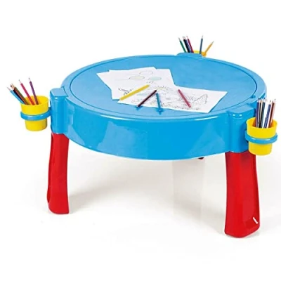 Imagen de mesa de agua arenosa 3 en 1 Dolu con dibujo rojo