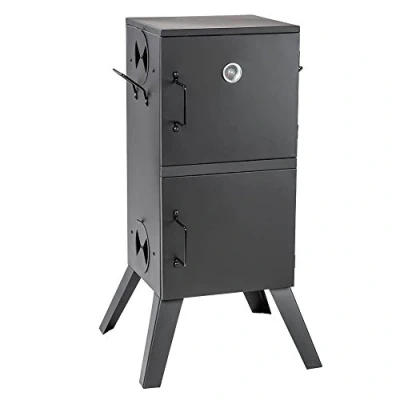 Imagen de TecTake Barbacoa Barbecue Grill con Carbón Vegetal Parrilla Fumador varios modelos (Horno para ahumar no. 401412)