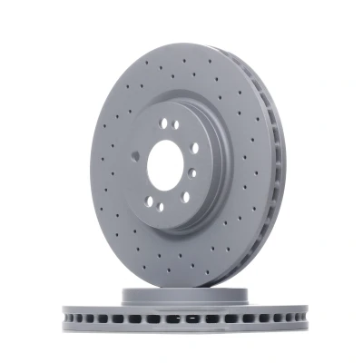 Imagen de ZIMMERMANN SPORT COAT Z 400.3648.52 Disco de freno 330 32 8/5 5 112 ventilación interna, perforado revestido altamente carbonizado
