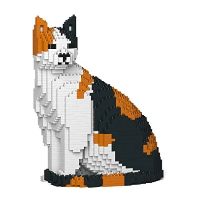 Imagen de JECKA Animal Building Blocks for Kidults Cat 10S M01