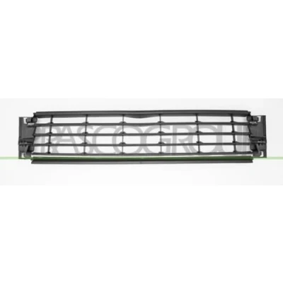Imagen de PRASCO VG0242140 Rejilla Parachoques delante graneado, cromado VOLKSWAGEN: Polo V Hatchback