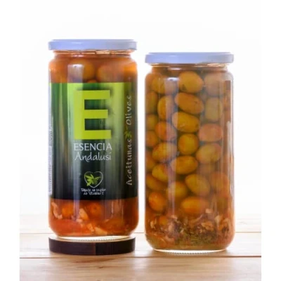 Imagen de Aceitunas Aliñada Mojo Picón 700 Gr Esencia Andalusí Producto de Jaén (15 Unidades)