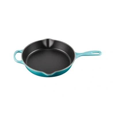 Imagen de Le Creuset Sartén skillet alta de hierro fundido, 26 cm, 2 litros, Caribe, 20187261700422