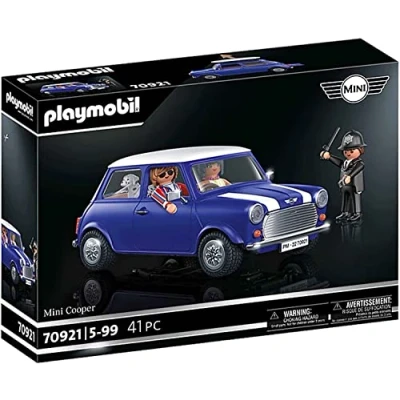 Imagen de Playmobil Classic CARS MINI Cooper 70921 Cochecitos de juguete para niños, Talla: One Size, Blue
