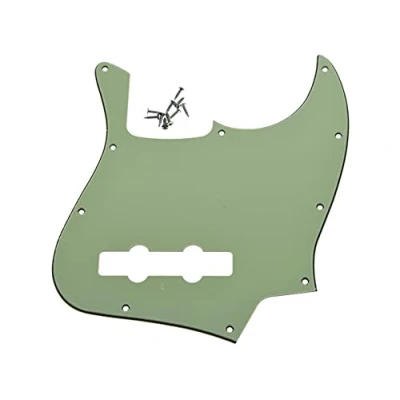 Imagen de Dopro Golpeador Jazz Bass J para USA/Mexican 4 cuerdas FD verde menta 3 capas