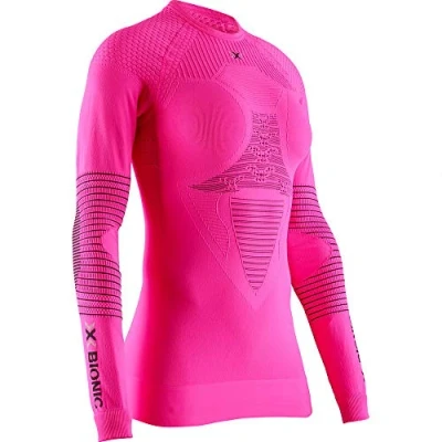 Imagen de X Bionic Energizer 4.0 Shirt Lg Sl Wmn, Camiseta, Mujer, Neon Flamingo/Anthracite, XL