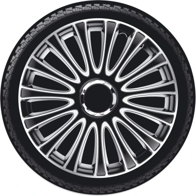 Imagen de AutoStyle PP 5136 Tapacubos 16in negro/plata