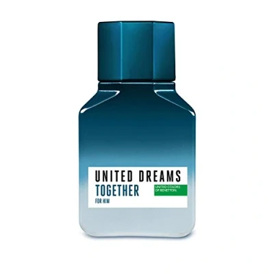 Imagen de United Colors of Benetton Dreams Together, Eau de Toilette para Hombre, Fragancia fresca, casual y masculina, Notas cítricas especias, Optimo uso diario, 100 ml