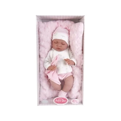 Imagen de Muñecas Antonio Juan Muñeca Luna acostadita, Color Rosa (3348)