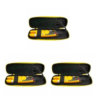 Imagen de Fiorky Estuche rígido de transporte 3 piezas for multímetro Fluke T5 1000/T5 600/T6 1000/T6 600 Bolsa protectora impermeable viaje a prueba golpes