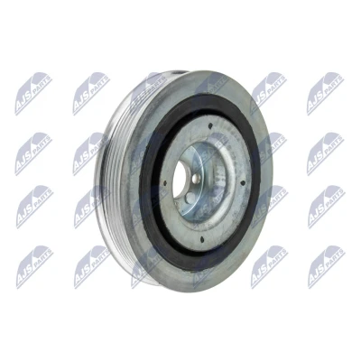 Imagen de NTY RKP FT 003 Polea de Cigüeñal 6PK 169 sin accesorios desacoplado OPEL: Vectra C Berlina, Zafira B, Astra H Hatchback, FIAT: Stilo Hatchback