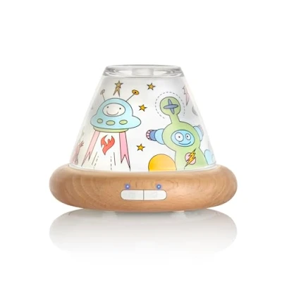 Imagen de Puressential Difusor humidificador ultrasónico ELIO modos de luz nocturna y sueño para niños decoración personalizable