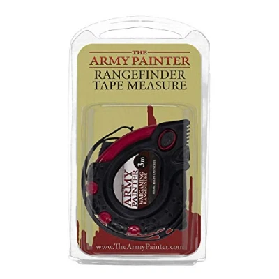 Imagen de The Army Painter Rangefinder Tape Measure Cinta retráctil en pulgadas y centímetros para juegos de mesa, rol, mesa wargames